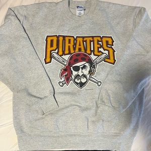 Vintage oversized pittsburgh pirates crewneck sweatshirt XL
